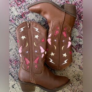 Girls Steve Madden cowgirl boots